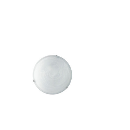 Lampadario Plafoniera Duna Ceiling Lamp Colore Bianco 60W Mis 30 cm