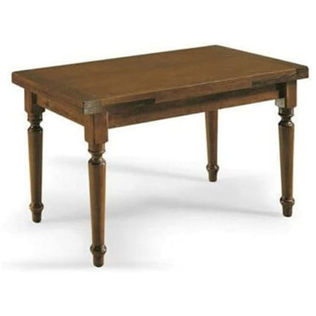 tavolo-da-pranzo-classico-in-legno-massello-gambe-tornite-noce-lucido-160x85-cm