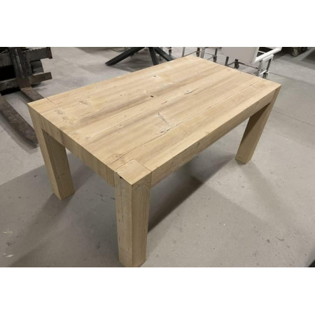 Tavolo allungabile moderno in legno invecchiato 140x90X77 cm